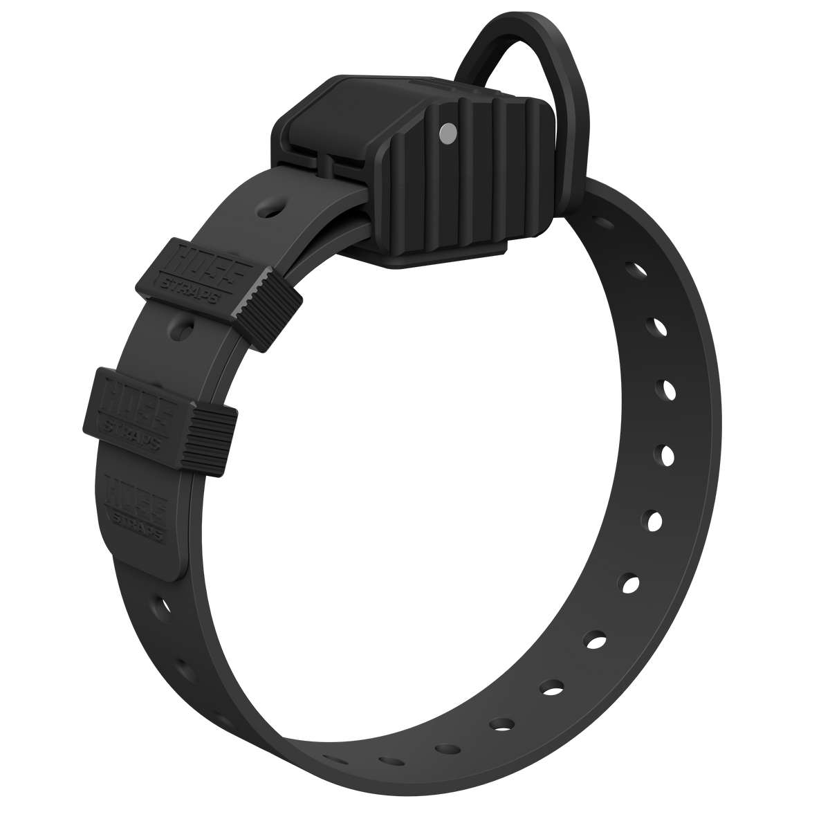 PRO SERIES FIELD COLLAR Hoss Straps hunting dog collar with heavy-duty buckle and adjustable black strap on Tampa Home & Garden Store
