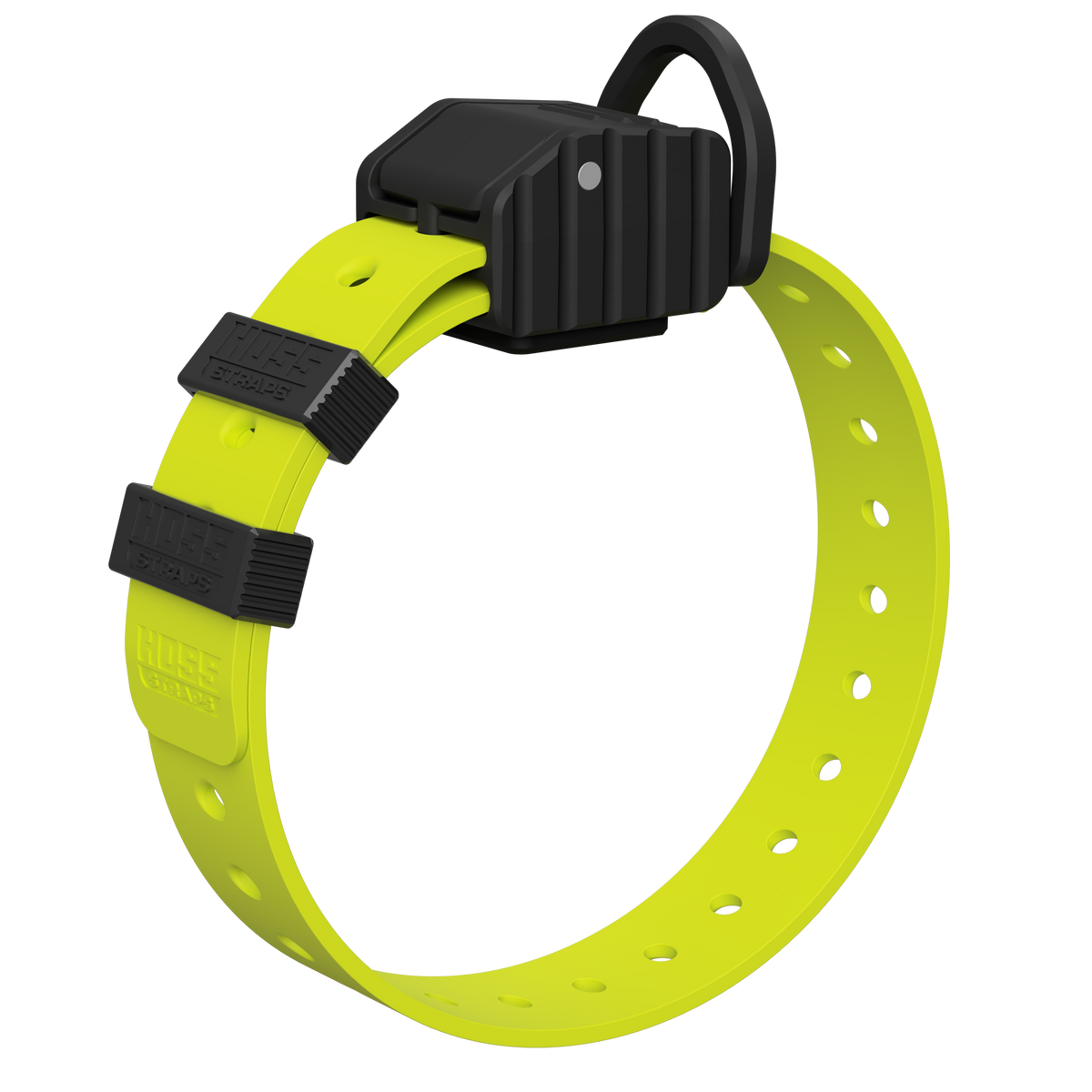 PRO SERIES FIELD COLLAR hunting dog collar neon yellow with black buckle by Hoss Straps on Tampa Home & Garden Store