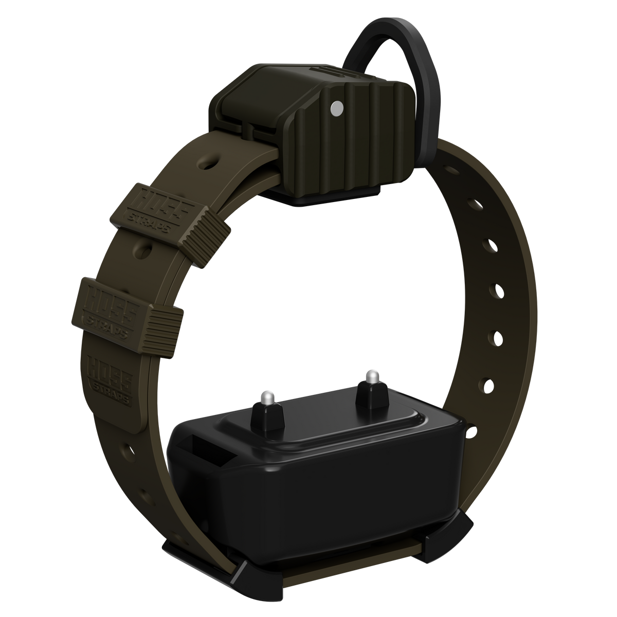 Pro Series Training Collar Setup Hoss Straps hunting dog collar olive strap control module on Tampa Home & Garden Store