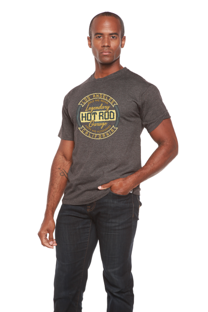 HOT ROO Bamboo Tee by Spun Bamboo in charcoal on Tampa Home & Garden Store