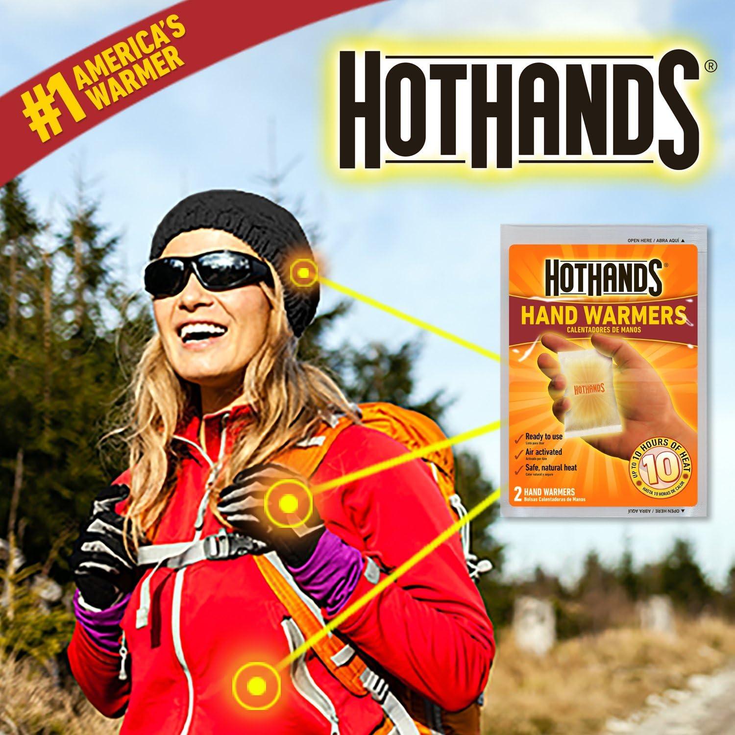 HotHands Hand Warmers - Long Lasting Safe Natural Odorless Air Activated Warmers - Up to 10 Hours of Heat - 10 Pair Pack - Tampa soil911.com