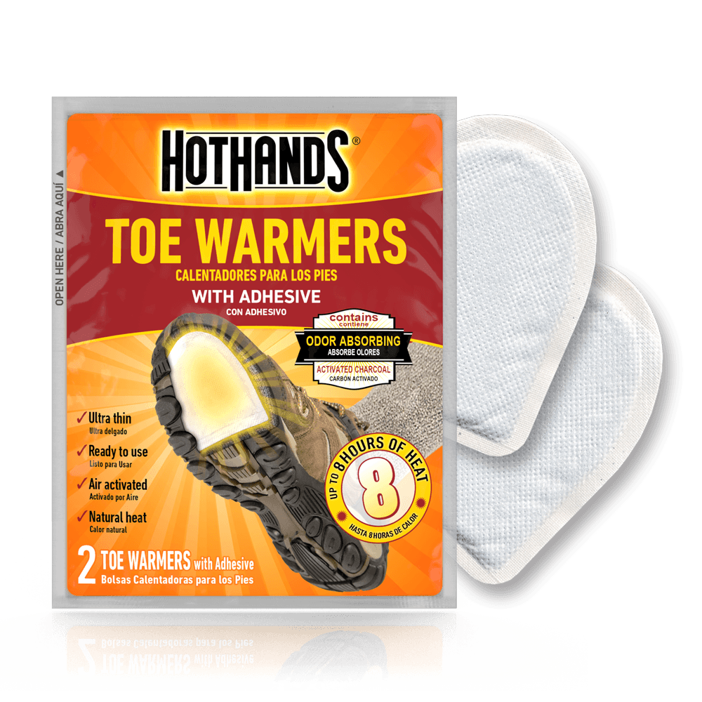 HotHands Toe Warmers - Long Lasting Safe Natural Odorless Air Activated Warmers - Up to 8 Hours of Heat - 40 Pair - Tampa soil911.com