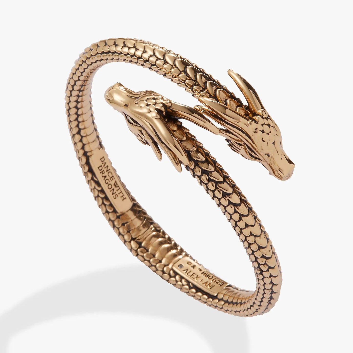 House of the Dragon Cuff Bracelet with Motif