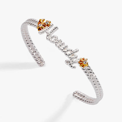 Howdy Cuff Bracelet with Stars and Crystals