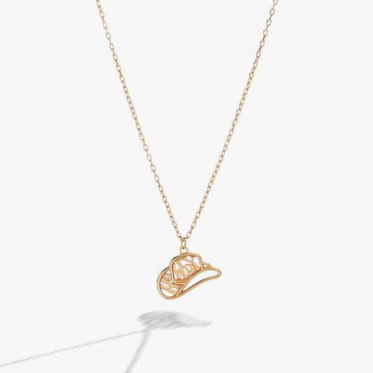 Howdy Necklace by ALEX AND ANI, gold-tone chain with crown pendant on Tampa Home & Garden Store