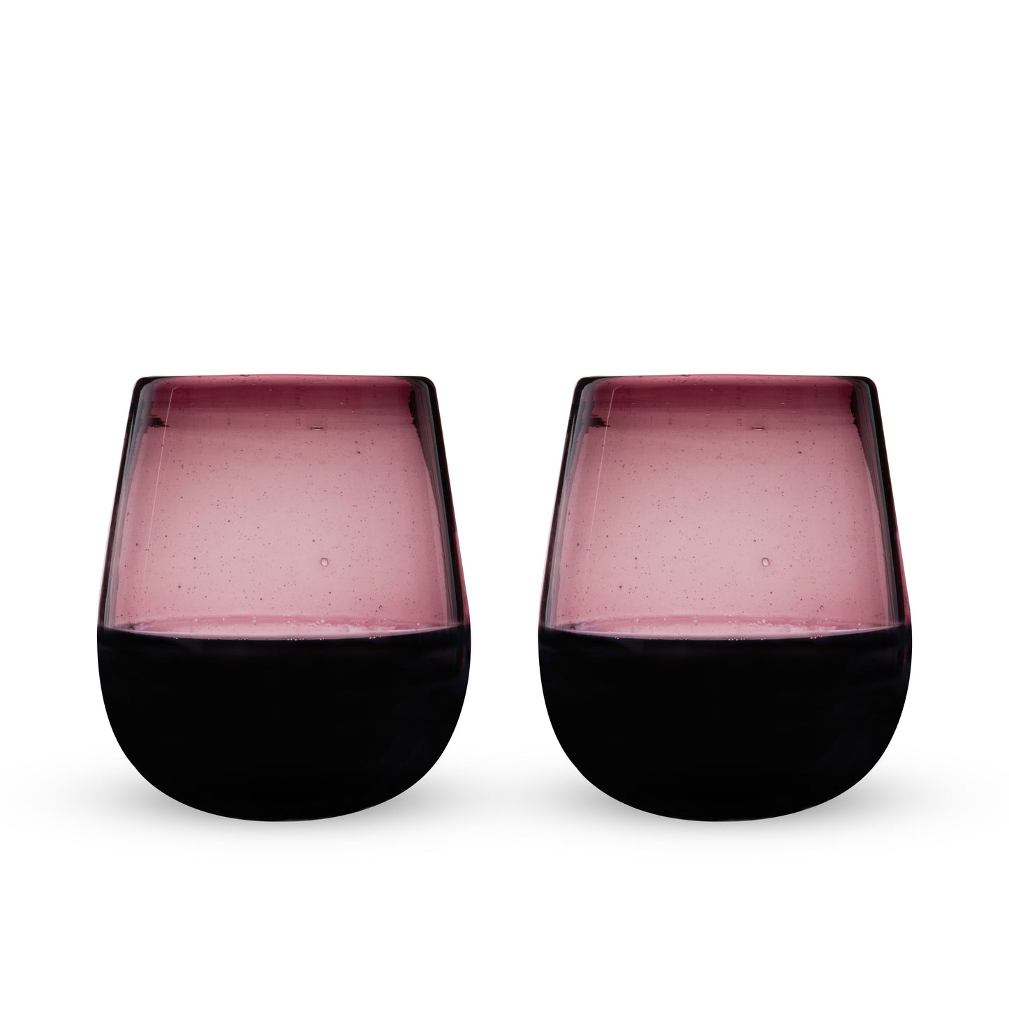 Set of Two Segunda Vida Stemless Wine Glasses