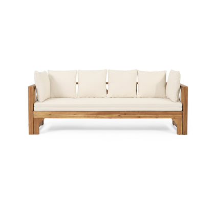 Outdoor Extendable Acacia Wood Sofa and Daybed