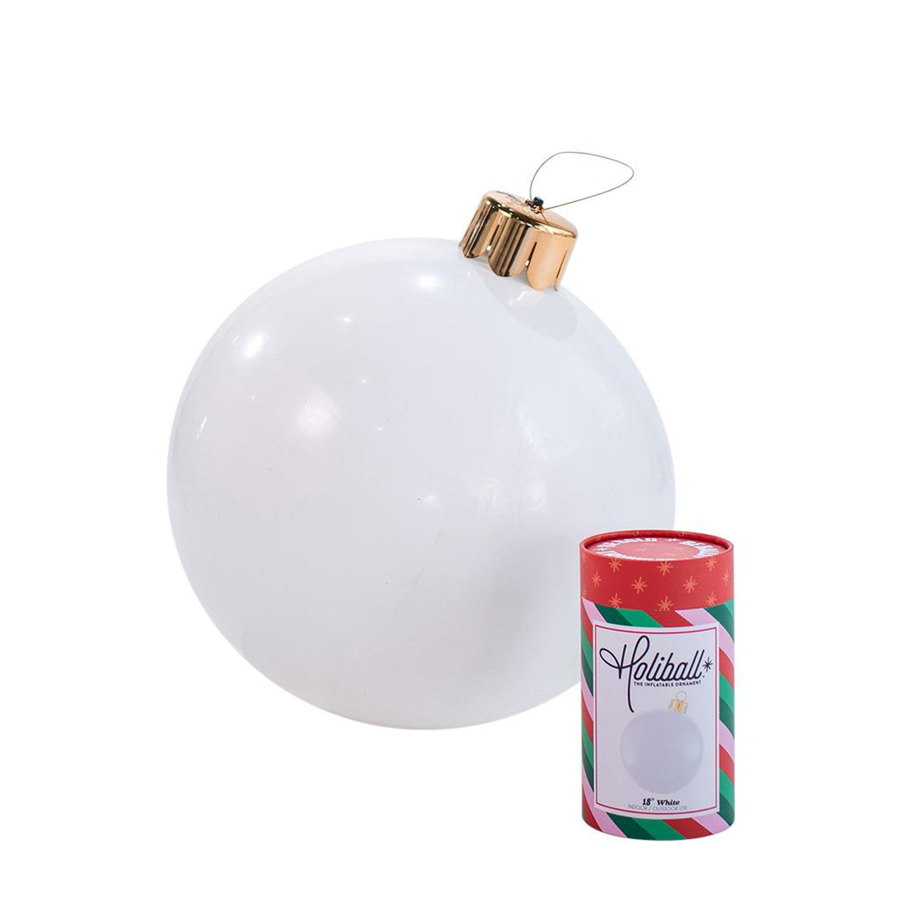 Adorno inflable Holiball - 18" -