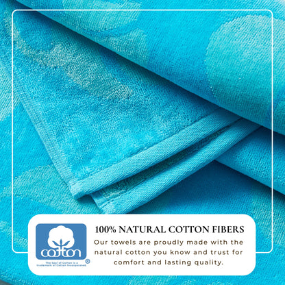 Velour Cotton Beach Towels and Maui Two Pack