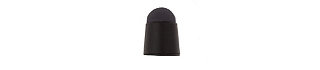 Stylus attachment for Satin Black A.T. Cross Tech3+ pen, black dome cap on Tampa Home & Garden Store