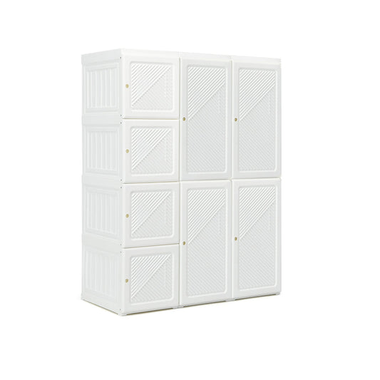 Organizador de Ropa Plegable para Armario con 8 Compartimentos
