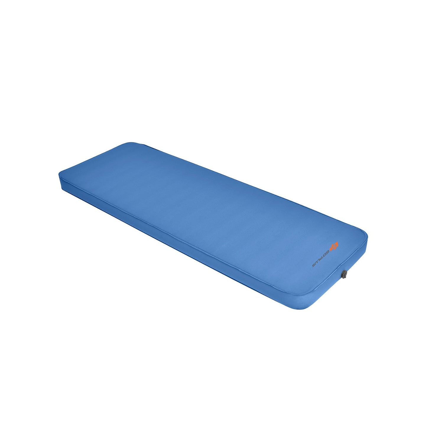 Self-inflating folding camping sleeping mattress GemGear blue sleeping pad on Tampa Home & Garden Store