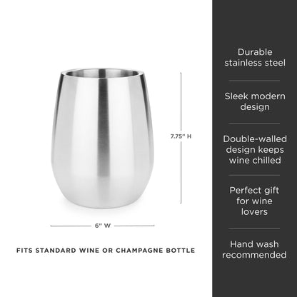 Stainless Steel Bottle Chiller for Champagne