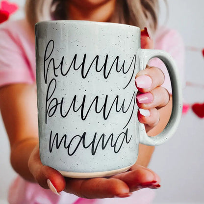 Hunny Bunny Mug for Moms 16.23oz Speckled Finish