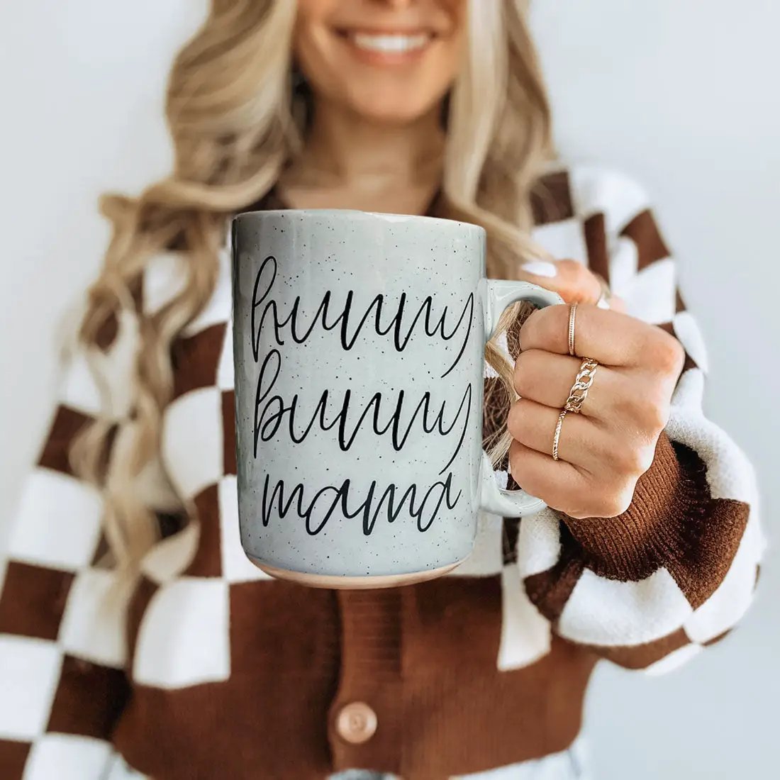 Hunny Bunny Mug for Moms 16.23oz Speckled Finish