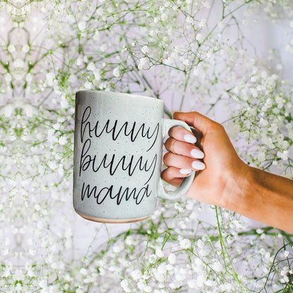 Hunny Bunny Mug for Moms 16.23oz Speckled Finish