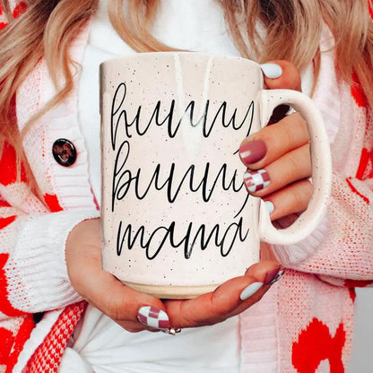 Hunny Bunny Mug for Moms 16.23oz Speckled Finish