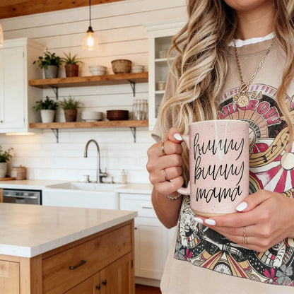 Hunny Bunny Mug for Moms 16.23oz Speckled Finish