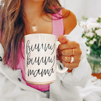 Hunny Bunny Mug for Moms 16.23oz Speckled Finish