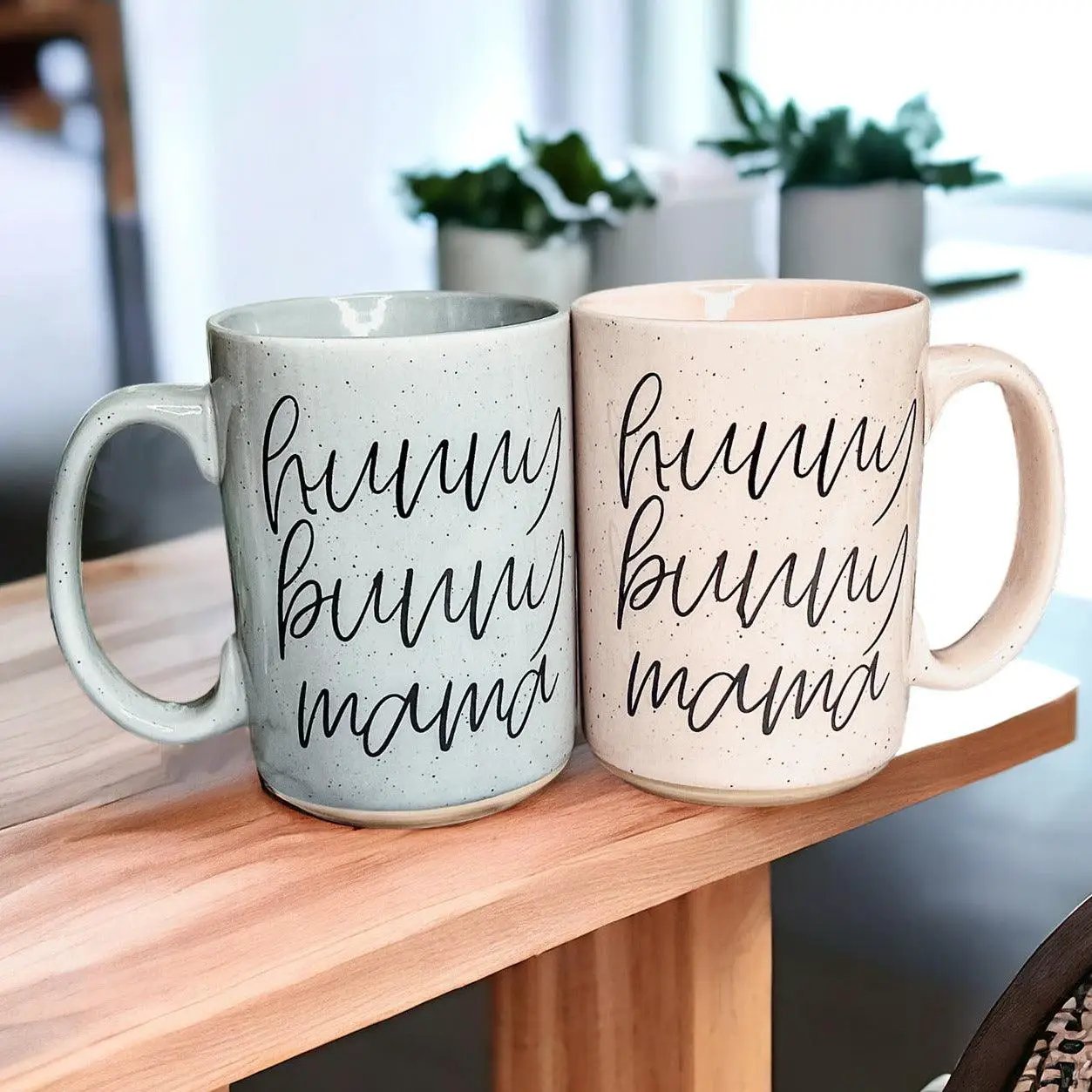 Hunny Bunny Mug for Moms 16.23oz Speckled Finish