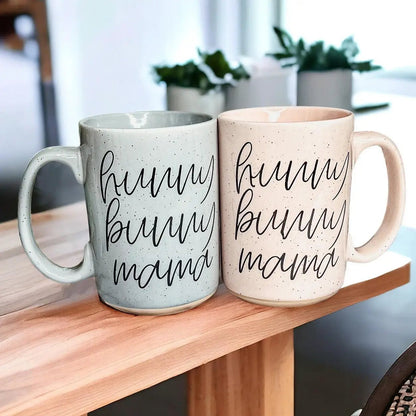 Hunny Bunny Mug for Moms 16.23oz Speckled Finish