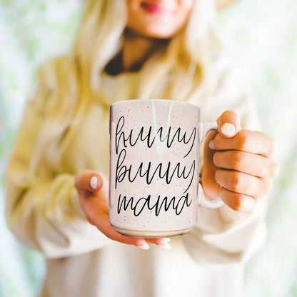 Hunny Bunny Mug for Moms 16.23oz Speckled Finish