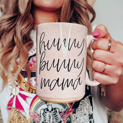 Hunny Bunny Mug for Moms 16.23oz Speckled Finish