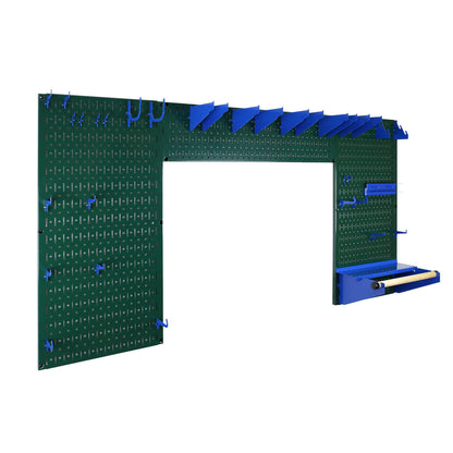 Metal Pegboard and Tool Storage Organizer Set