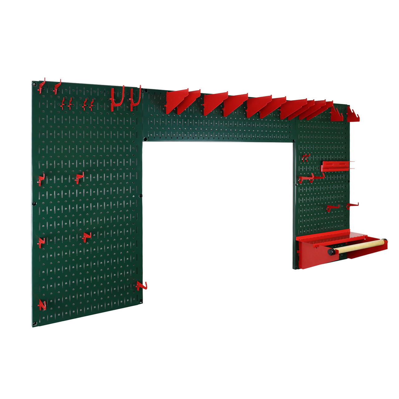 Metal Pegboard and Tool Storage Organizer Set