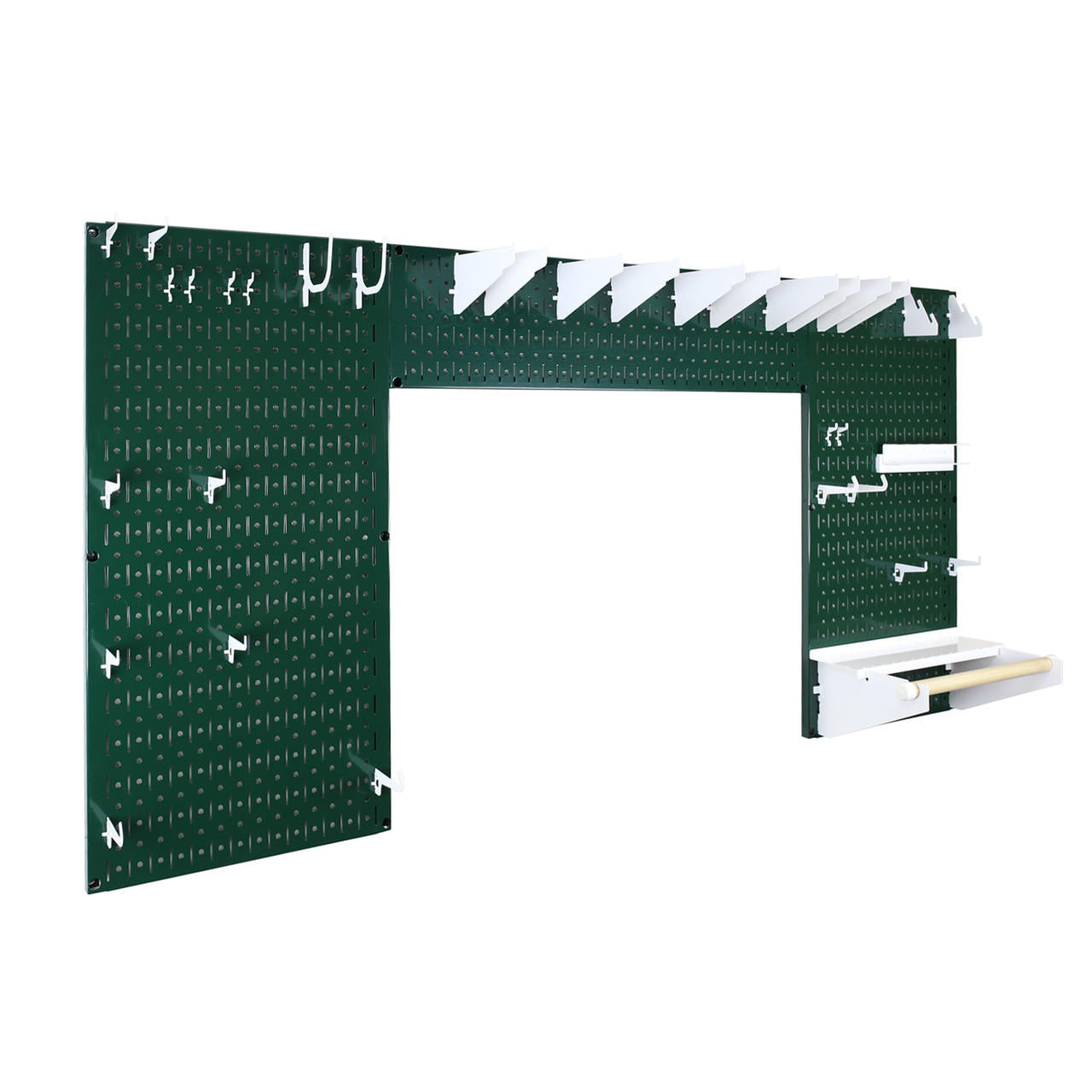 Metal Pegboard and Tool Storage Organizer Set