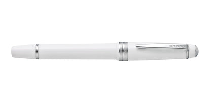 Cross Bailey Light polished white resin fountain pen with fine nib on Tampa Home & Garden Store