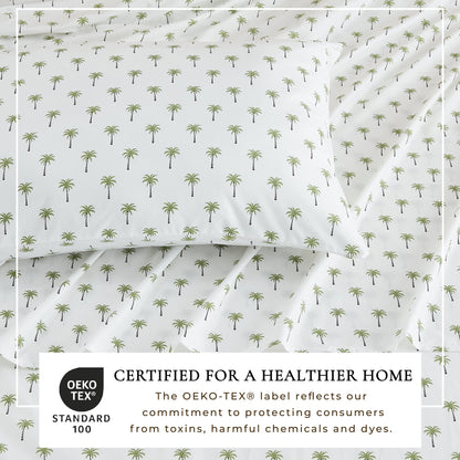 Lightweight Coastal Printed Sheet Set and Covers