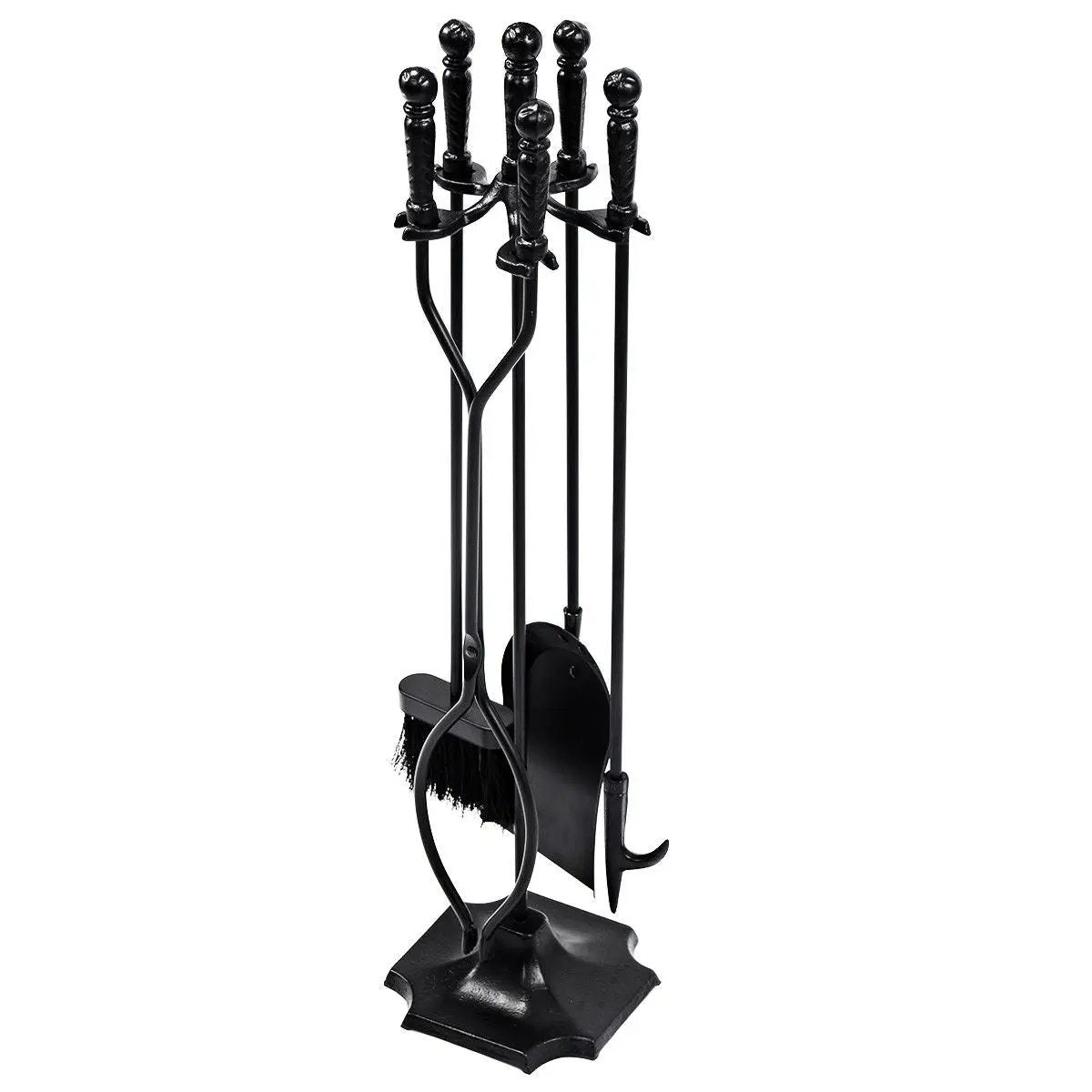 31 Inch Five Piece Hearth Tool Set for Fireplace