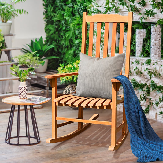 Outdoor Rocking Chair Single Rocker for Patio Deck - Tampa Home & Garden Store