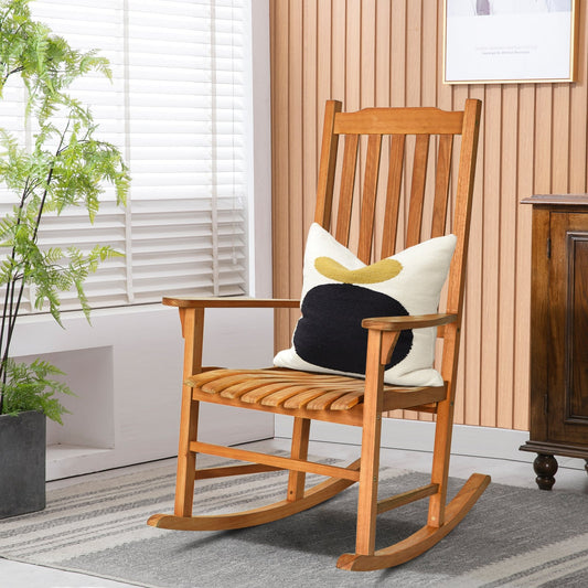 Outdoor Rocking Chair Single Rocker for Patio Deck - Tampa Home & Garden Store