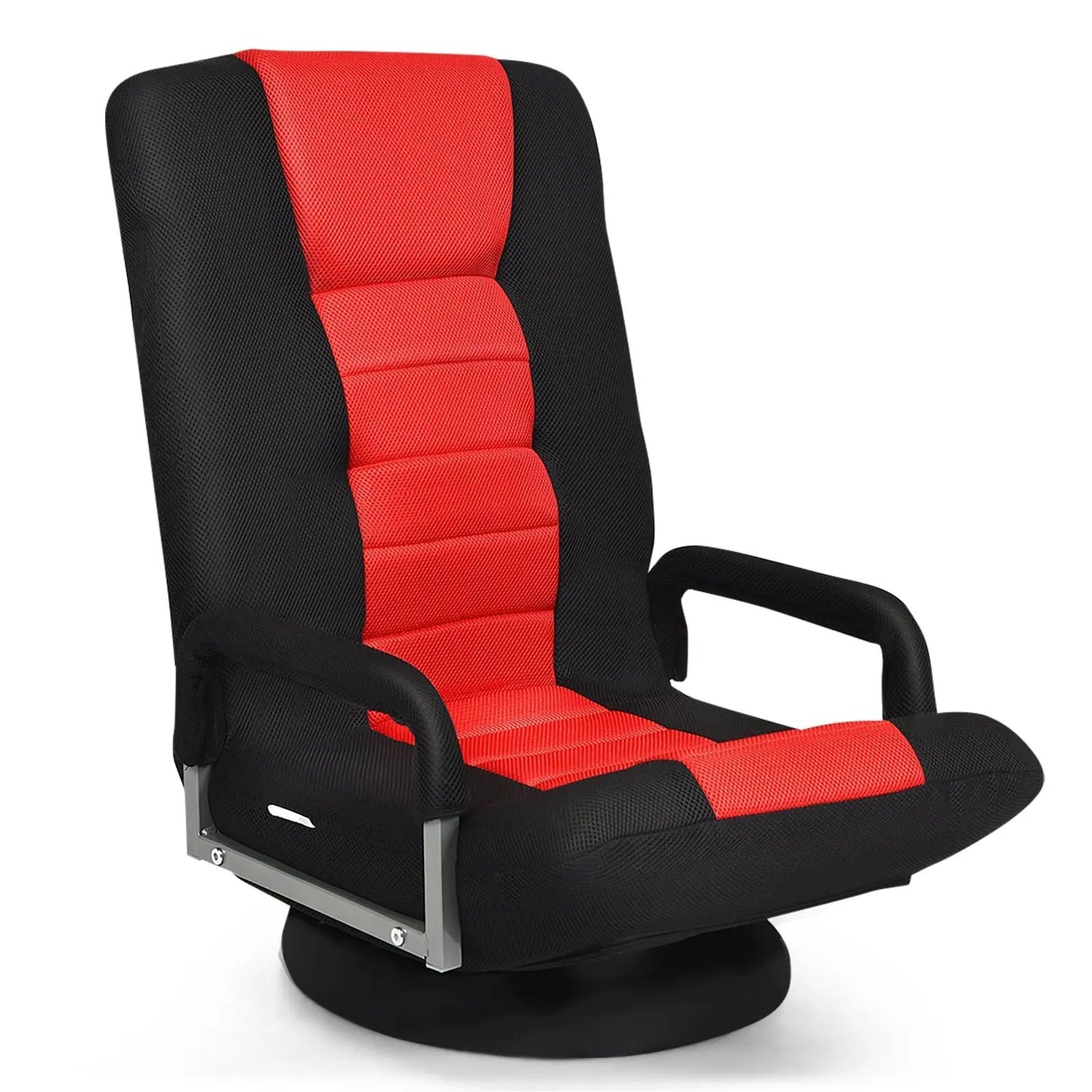 360-Degree Swivel Gaming Floor Chair Backrest