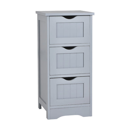 Bathroom Floor Freestanding Storage Organizer with 3 Drawers