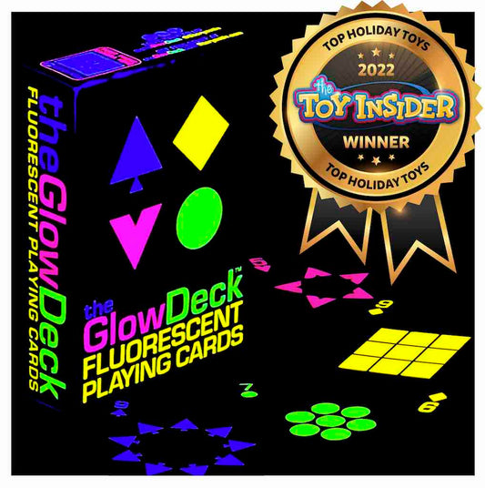 GlowDeckTM Fluorescent Playing Cards - Tampa Home & Garden Store