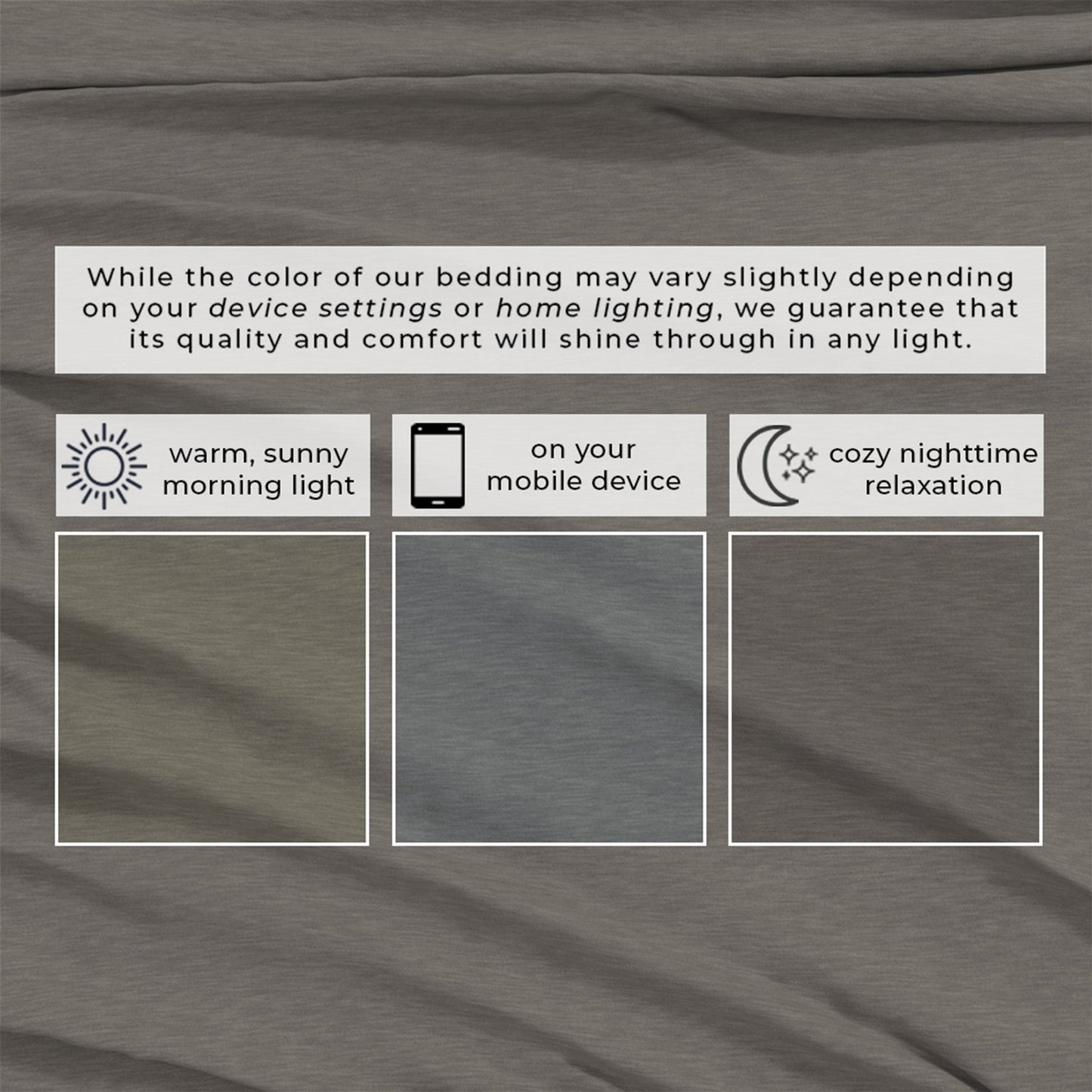 Heathered Jersey and Cotton Blend Bed Sheets