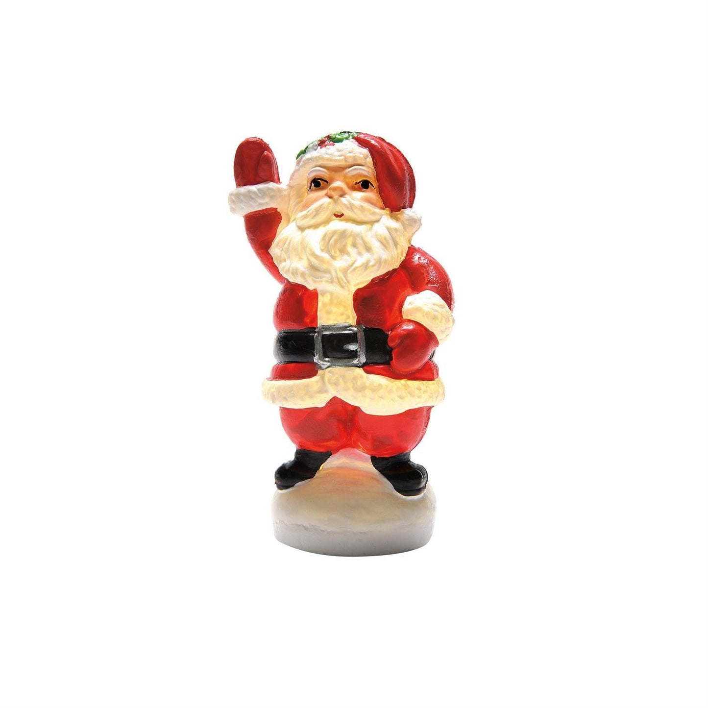 Accesorio de pueblo de Papá Noel con molde soplado