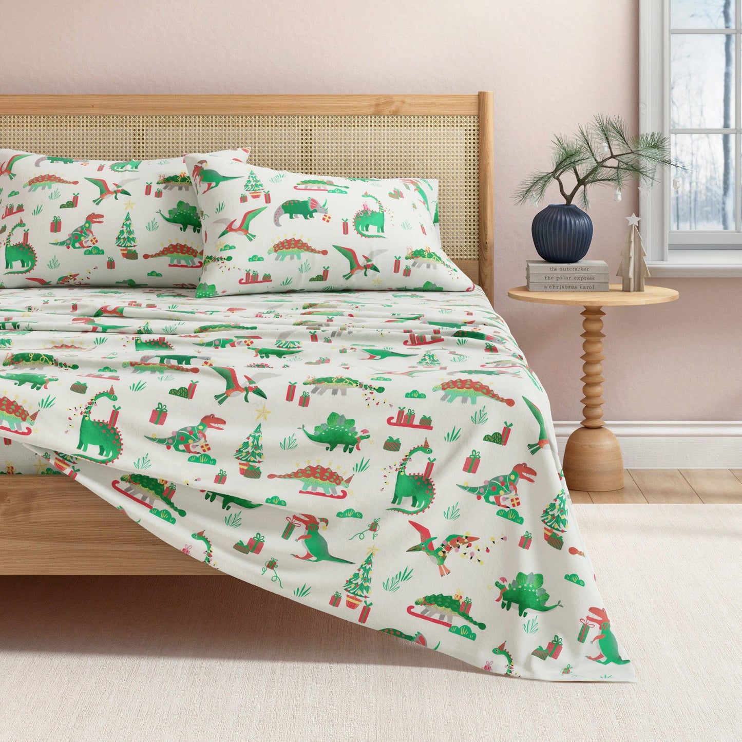 Soft and Plush Turkish Cotton Christmas Sheets