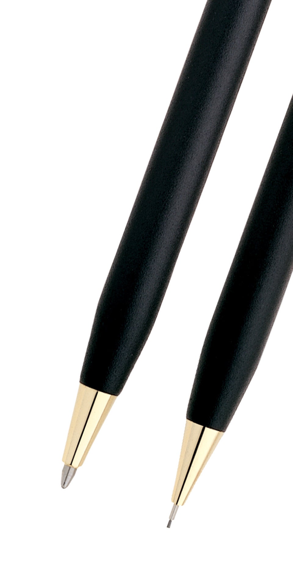 Cross Classic Century black pen and pencil set, 2-piece with gold-tone trim by A.T. Cross on Tampa Home & Garden Store