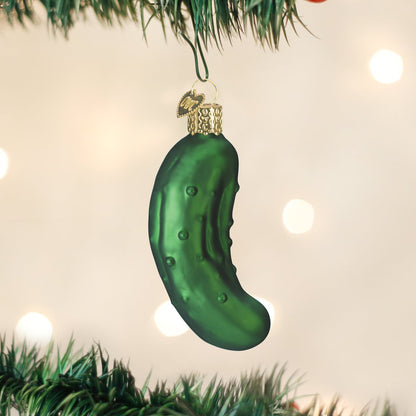 Ornement de cornichon de Noël du vieux monde