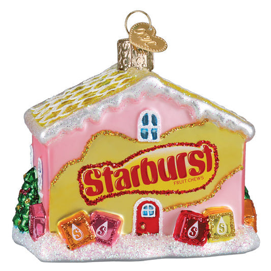 Starburst Cottage Glass Ornament - Tampa Home & Garden Store