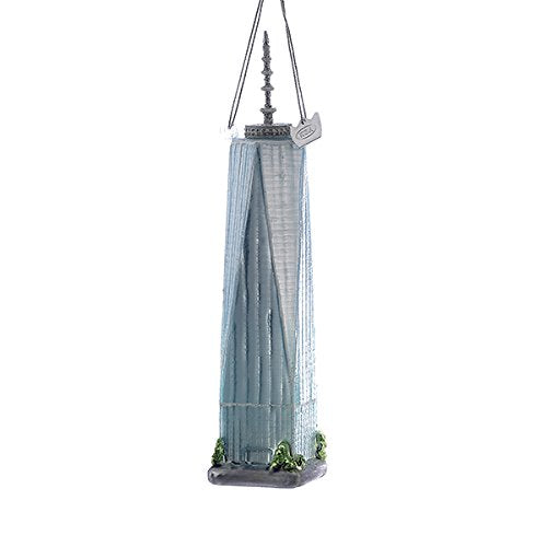 Kurt Adler Noble Gems Freedom Tower Ornament - Thumbnail 3