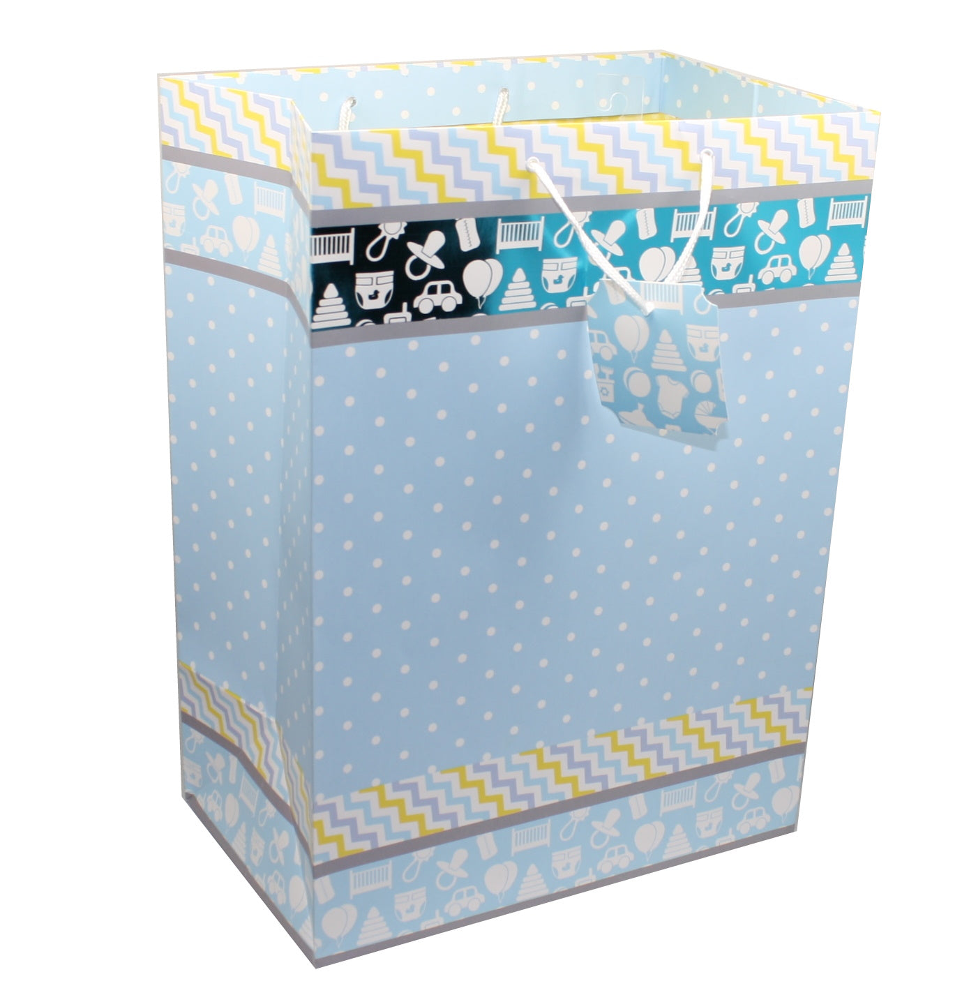 Mega Jumbo Baby Boy Gift Bag
