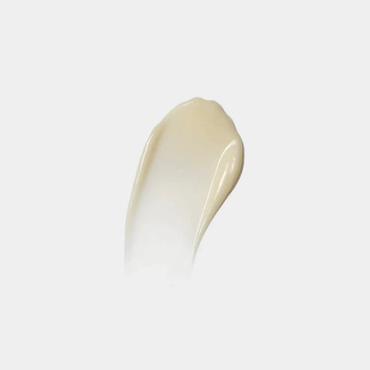 iS Clinical Brightening Complex face serum swatch in pale beige cream on white background on Tampa Home & Garden Store