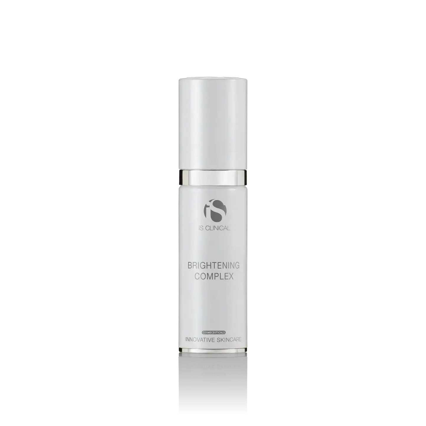 iS CLINICAL Brightening Complex serum 1oz bottle white with silver cap on Tampa Home & Garden Store