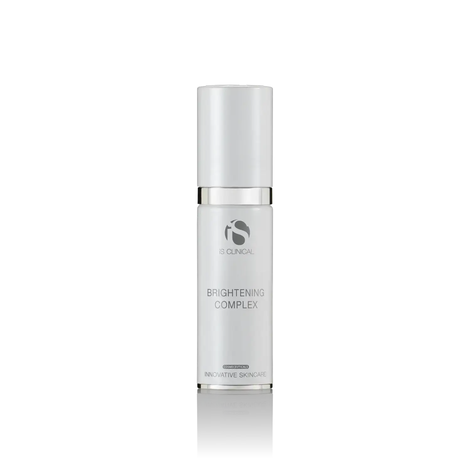 iS CLINICAL Brightening Complex serum 1oz bottle white with silver cap on Tampa Home & Garden Store