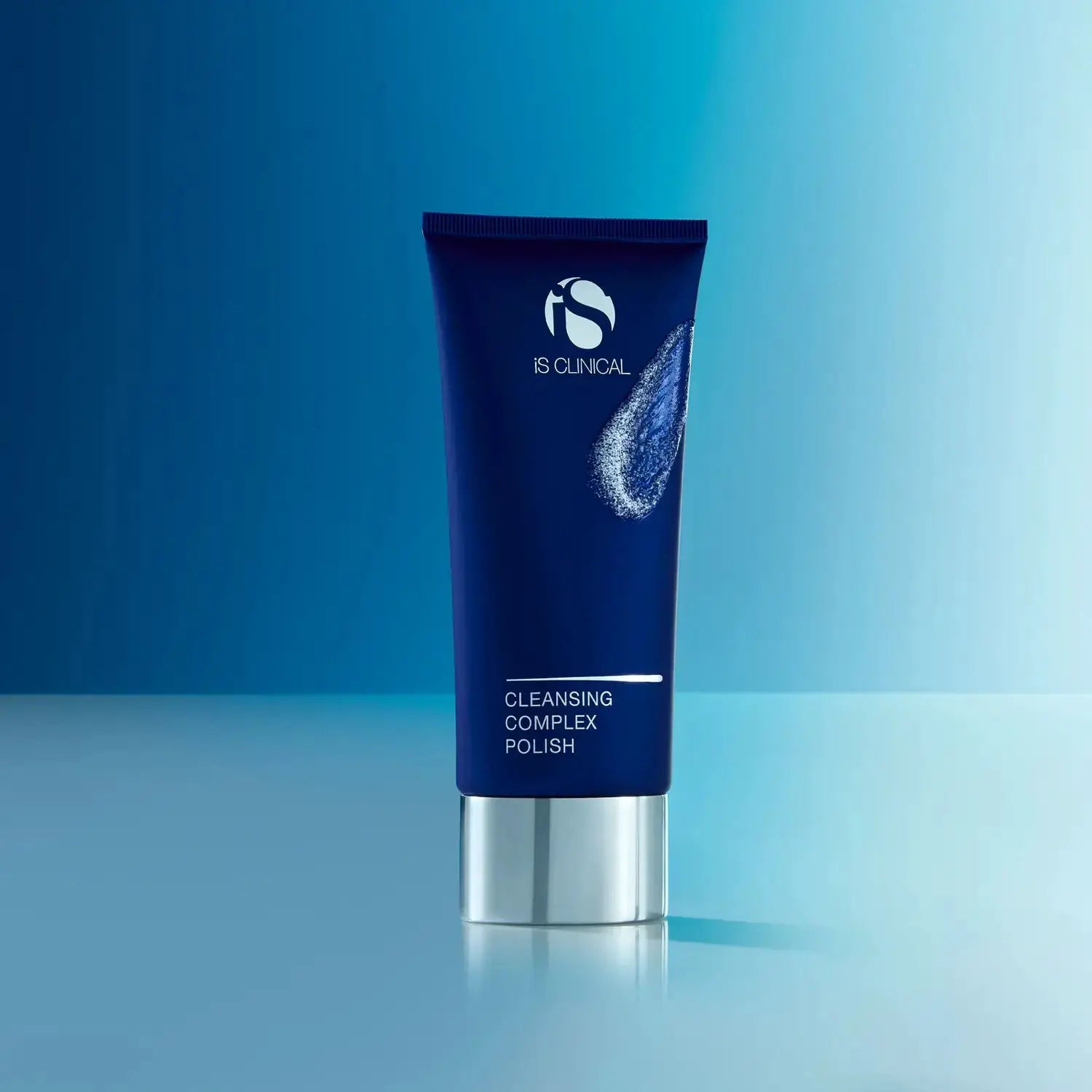iS Clinical Cleansing Complex Polish 4Oz navy blue tube with silver cap on Tampa Home & Garden Store